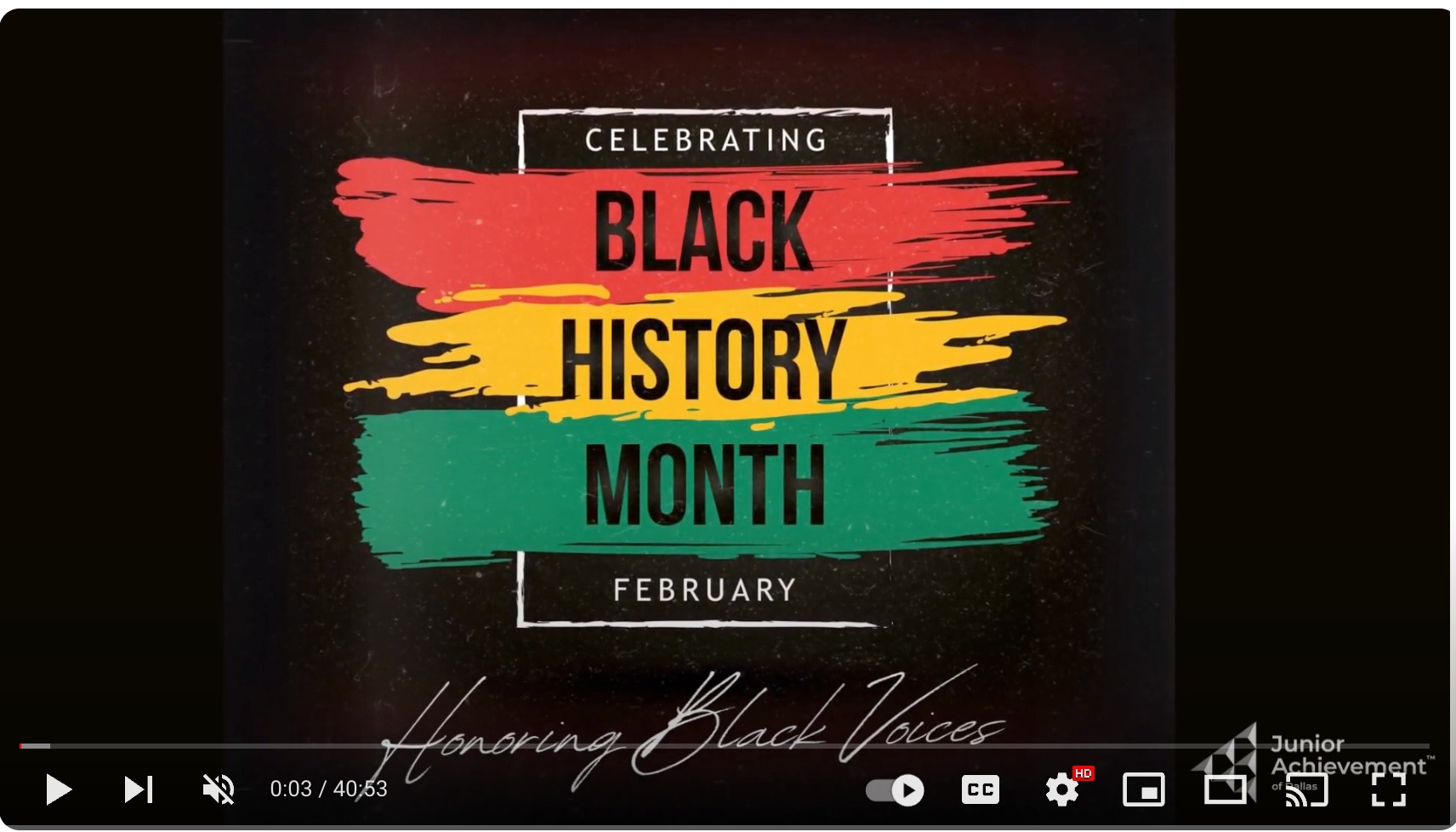 2023 Black History Month Video 1 2 YouTube