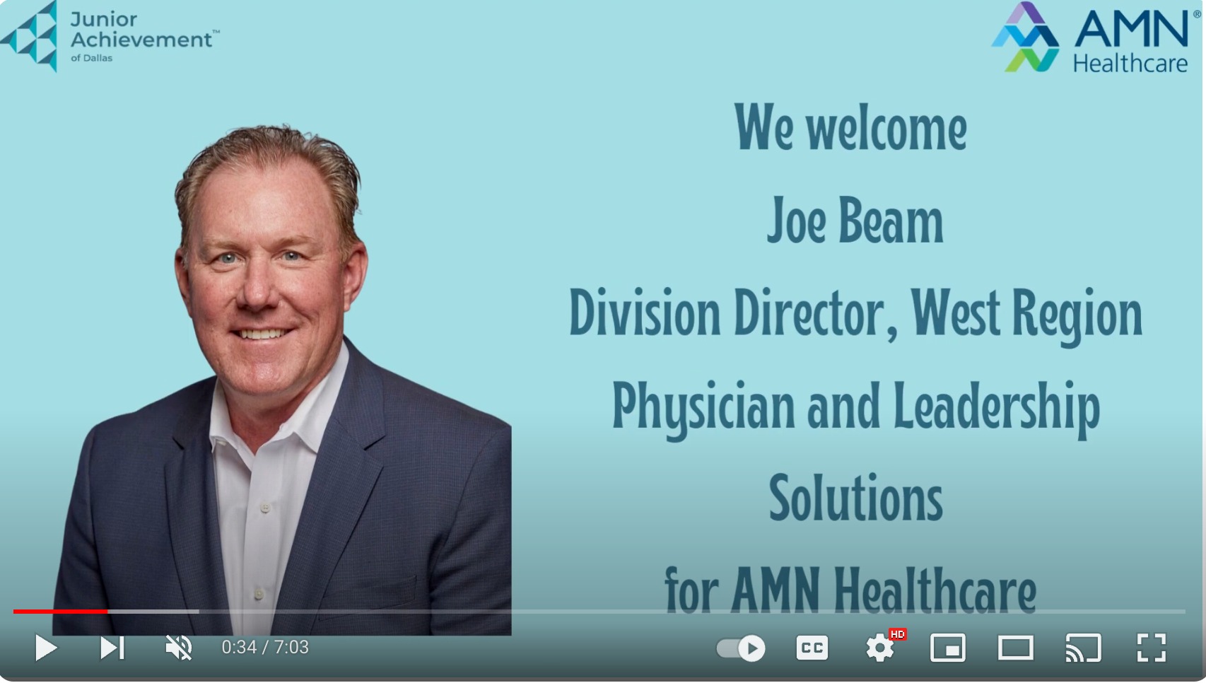 Joe Beam AMN CSS Video YouTube