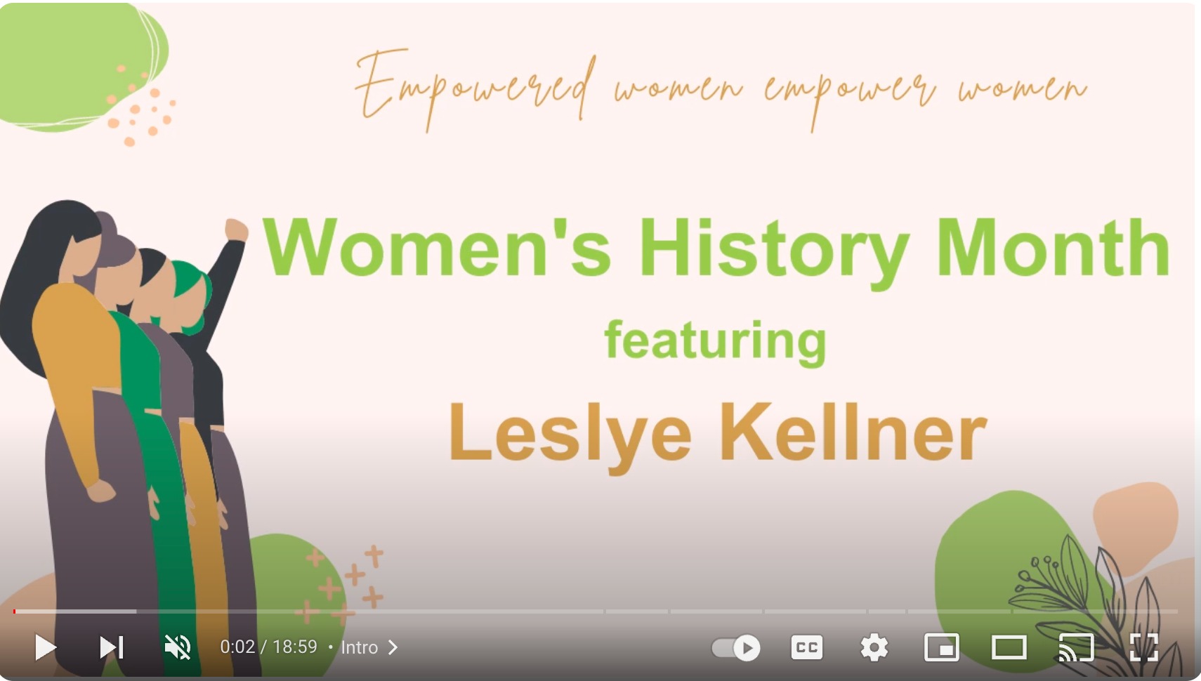 Women S History Month Leslye Kellner YouTube