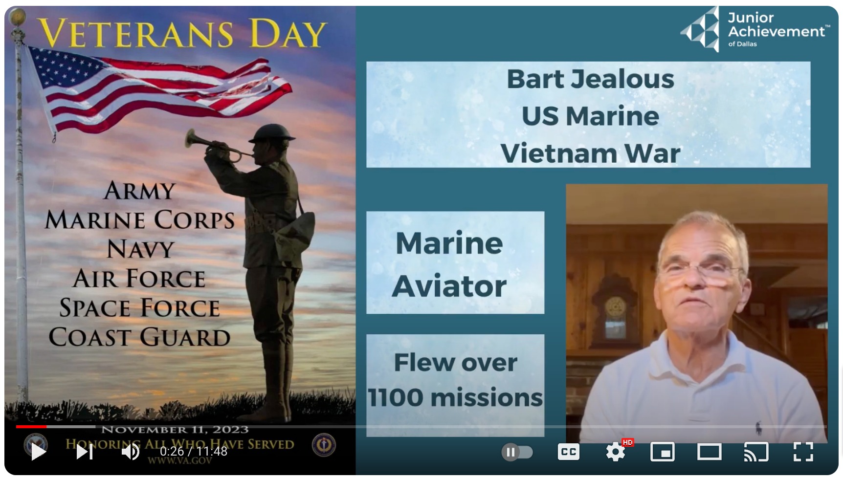 Bart Jealous Veterans Day
